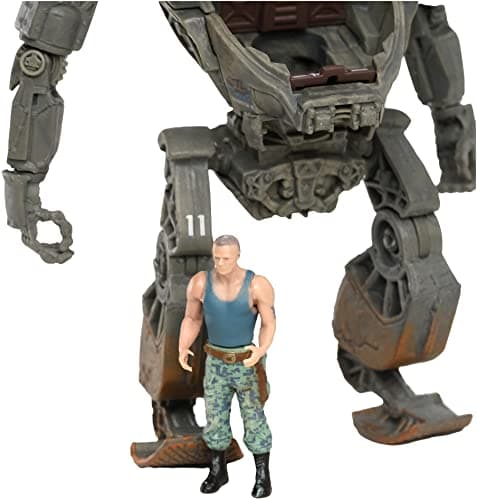 Image of McFarlane Toys - Disney Avatar – World of Pandora Miles Quaritch and AMP Suit Avatar Movie Action Figure – Disney Toys – collectible Figure – Ages 8+