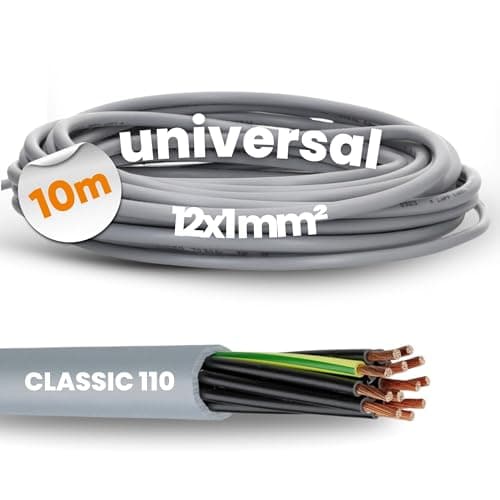 Image of Lapp 1119212 Ölflex Classic 110 PVC Control Cable 12 x 1 mm² with Green/Yellow Protective Conductor 12G 1.0 mm² I Control Cable 12 Core I Cable 12 Core 10 m