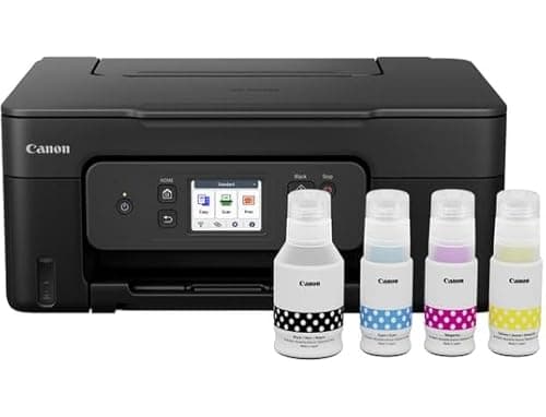 Image of Canon PIXMA MegaTank G3590 Multifunction Printer - Print, Scan, Copy - with Wi-Fi and High Yield Refillable Ink Tanks