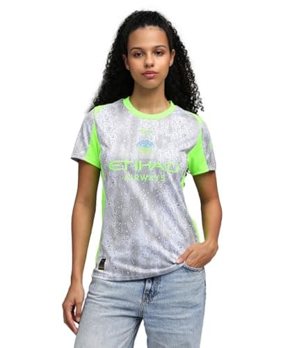 Image of PUMA Manchester City Third Shirt 2025/26 Season - Womens - Pro Green - Size: M