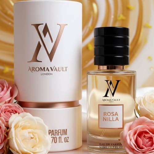 Image of Roses Vanille | Similar Notes Alternative Inspired Fragrance | Eau De Parfum | Fragrance For Women | RosaNilla | Fabulous & Long Lasting (50ml)