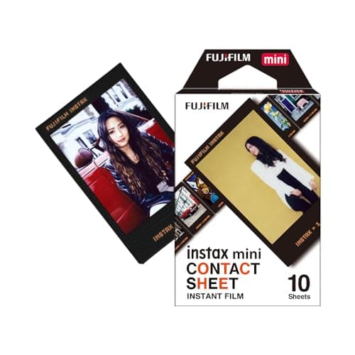 Image of instax mini instant film Contact Sheet border, 10 shot pack, suitable for all instax mini cameras and printers