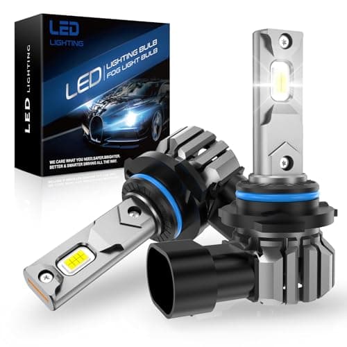 Image of SHINYY HB3 9005 LED Headlight Bulbs, 2024 Newest 24000LM Powerful 6500K Cool White 12V Canbus Error Free HB3/9005 LED High/Low Beam/Fog Light for Car or ATV UTV, Replace Halogen Lamps, Pack of 2