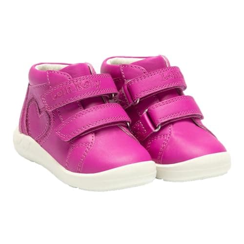Image of Lelli Kelly LK3311 (CN01) Estelle Fuxia Pink Soft Leather Ankle Boots (UK Footwear Size System, Toddler, Women, Numeric, Medium, 6)