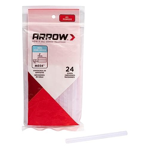 Image of Arrow Mg24 Mini Glue Sticks 4In (Pack 24)