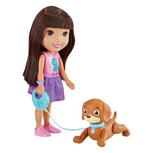 Image of Dora The Explorer Train & Play Dora And Perrito