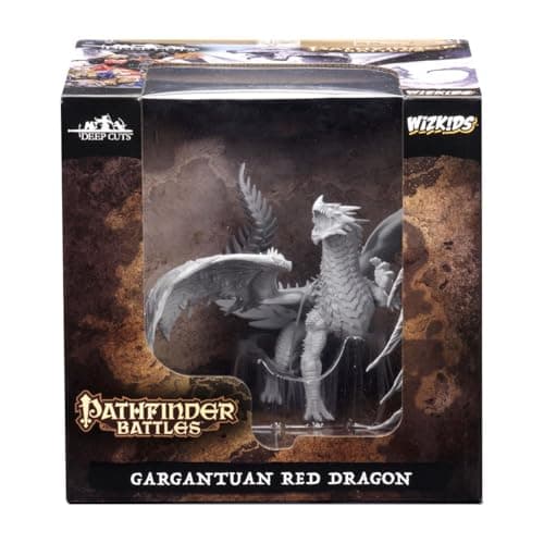 Image of WizKids Pathfinder Battles™ Deep Cuts™ - Gargantuan Red Dragon