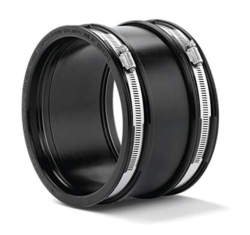 Image of Drain Coupling MDC32 24mm - 32mm Flexible Rubber Boot Reducer Coupling Adaptor Pipe Connector Joiner