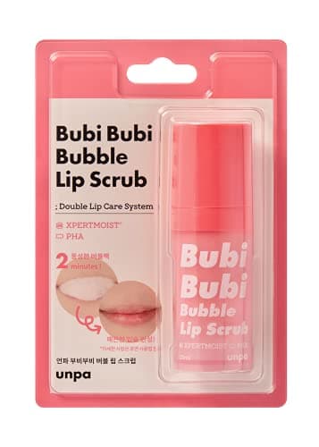 Image of Unpa Bubi Bubi Lip #001 Remove Lip Dead Skin Bubble Scrub (No Microbeads)