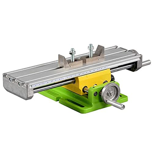 Image of aleto Mini Bench Drill Adjustment MultifunctionWorktable Milling Working Cross Table Milling Machine Compound Drilling Slide Table for Bench Drill Adjustment X-Y