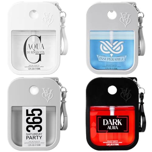 Image of Luxury Men's Aftershave & Cologne Gift Set - Premium 4x35ml Eau de Parfum Collection for Men, Long-Lasting Mens Perfume Set, Perfect Birthday & Valentine's Day Gifts for Him