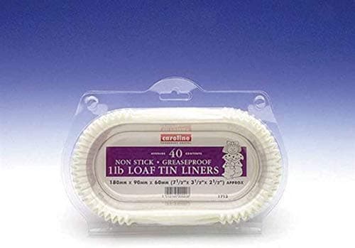 Image of 2 X Packaging Loaf Tin Liners (40) 1lb