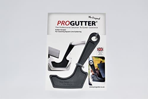 Image of PROGUTTER Square Line gutter cleaning scraper. The Original Scraper for removing Debris and Weeds from Square Line Gutters.