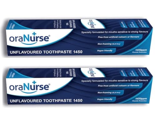 Image of Oranurse 50 ml Unflavoured Toothpaste by Oranurse-Pack of 2