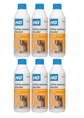 Image of HG Coffee Machine Descaler, Tough Scale Remover for Espresso & Pod Machines – 500ml (6)