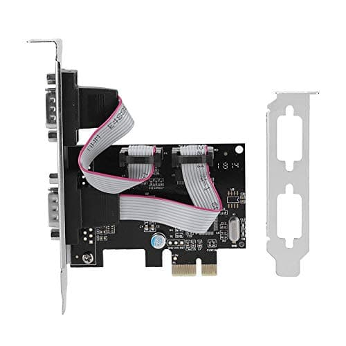 Image of PCI-E to RS232 PCI Express Serial Card 2 Ports Adapter Card for WINDOWS2000/xp/server 2003/xp 64-bit/Vista/7/8/Linux/Dos