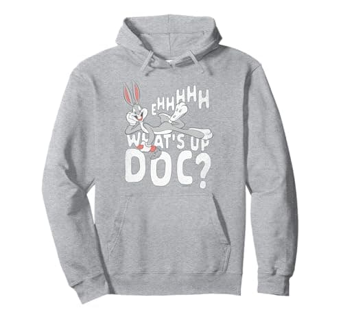 Image of Looney Tunes Bugs Bunny What's Up Doc? Pullover Hoodie