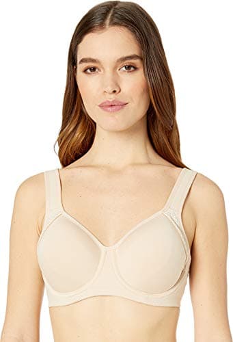 Image of Wacoal Women's Sport Contour Convertible Underwire Bra, Opaque, Sand, 34D