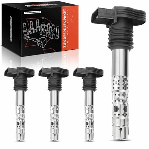 Image of Frankberg 4x Ignition coil Compatible with A3 A4 A6 TT Octavia Superb Cordoba Exeo Ibiza III IV Leon Toledo II P.a.s.s.a.t B.o.r.a Golf IV Polo Replace# 06B905115D