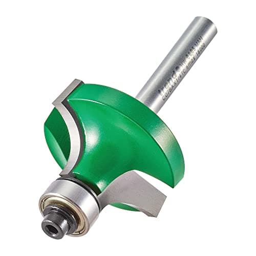 Image of Trend CraftPro Guided Rounded Over Router Cutter, 1/4 Inch Shank, 11.1mm Radius, 15.9mm Cut Length, Includes Multiple Bearings, Tungsten Carbide Tipped, C078X1/4TC