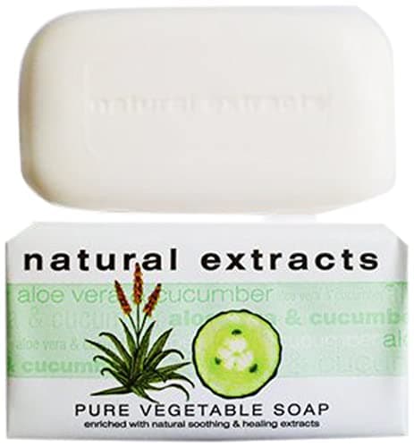 Image of Aloe Vera & Cucumber Soap *6 x 125g Bars*