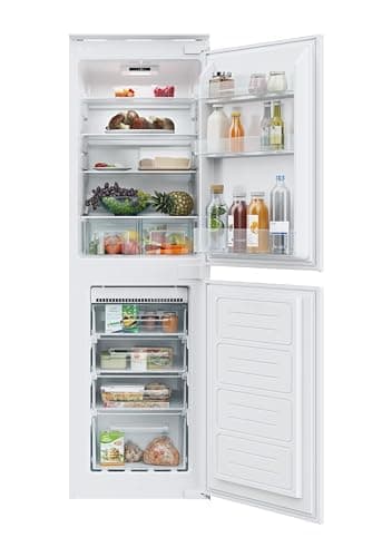 Image of CANDY CB50N518EK Integrated Frost Free Fridge Freezer 228L Total Capacity, 50:50 split, White, E Rated