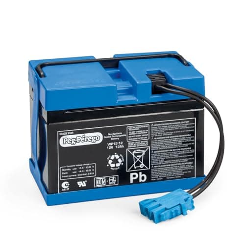 Image of Peg Perego 12V - 12Ah Original Rechargeable Battery, Color May Vary, Schwarz