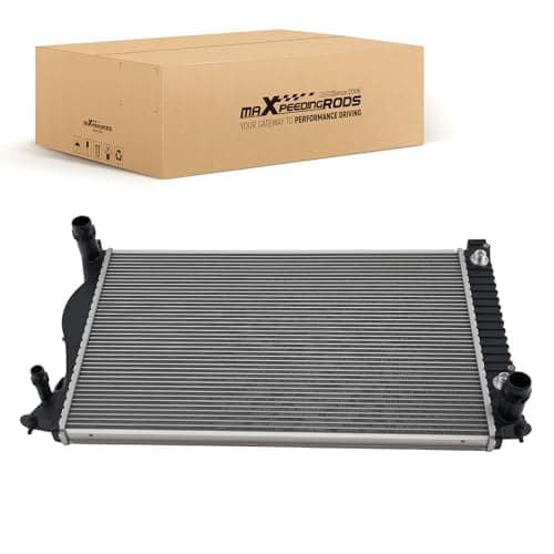Image of maXpeedingrods 4F0121251AA, 4F0121251AF Aluminum Engine Core Radiator AT Trans Radiator for Audi A6 2.8L, 3.2L 2005-2010 Car Cooling Radiator 4F0121251M