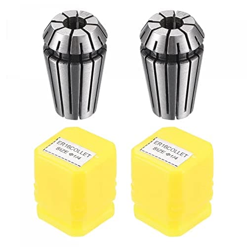 Image of sourcing map ER16 Spring Collet, 1/4" Chuck for CNC Engraving Machine Lathe Milling 2pcs