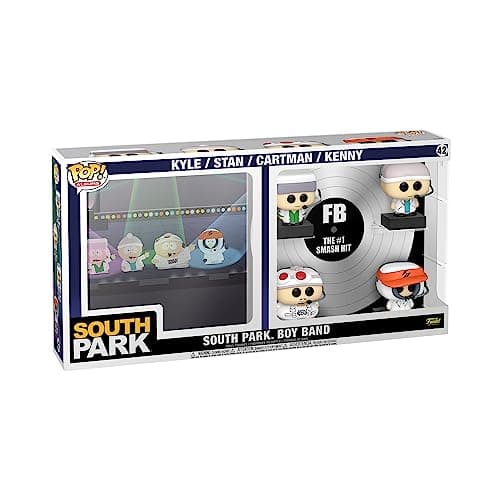 Image of Funko Pop! Albums Deluxe: South Park - Eric Cartman - Boyband - Music - Collectable Vinyl Figure - Gift Idea - Official Merchandise - Toys for Kids & Adults - Music Fans - Model Figure for Collectors