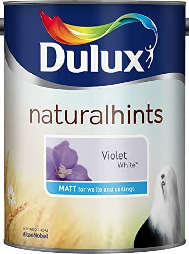 Image of Dulux 500006 DU Matt Paint, 5 L - Violet White