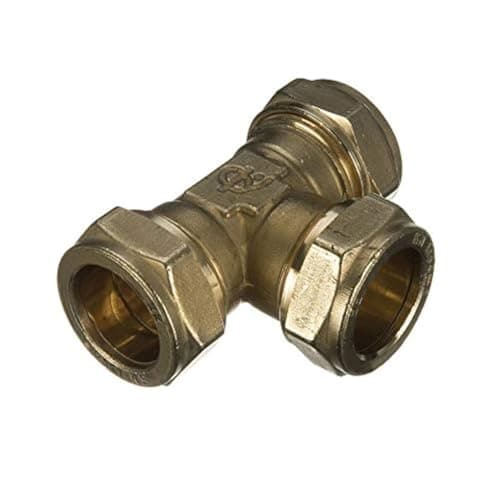 Image of 15mm Compression Equal Tee - Bag of 5