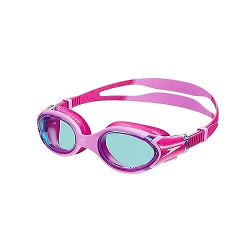 Image of Speedo Unisex-Youth Biofuse 2.0 Swimming Goggles | Patented Easy Adjustment | Anti-fog | Anti-leak | Enhanced Fit | Improved Comfort Goggles
