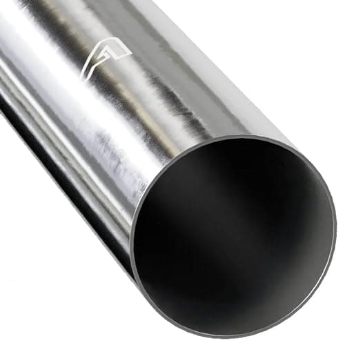 Image of 16mm (5/8 Inch) Aluminium Alloy Polished Round Tube T6063 Length 1 Metre Seamless Straight Tubing