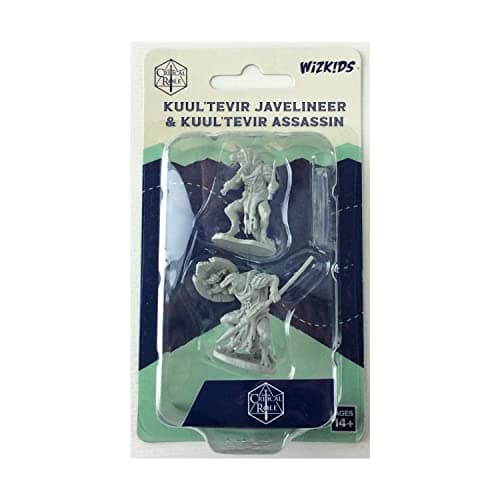 Image of Critical Role Unpainted Miniatures: Kuul'tevir Javelineer & Assassin