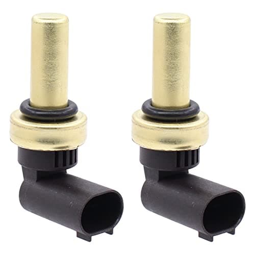 Image of HouYeen Engine Coolant Temperature Sensor with Seal Ring for V-auxhall O-pel Adam Astra Zafira Corsa Mokka 2 Pin Connector