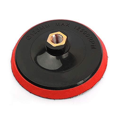 Image of 125mm M14 Hook and Loop Interface Backing Pad Polishing Sanding Angle Grinder for 5 inch Diamond Polishing Pads Sand Paper
