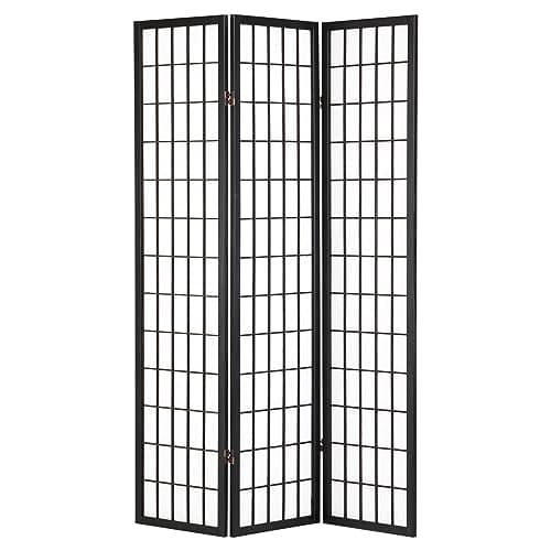Image of Hartleys Japanese Style Folding Wooden Room Divider - Choice of Size