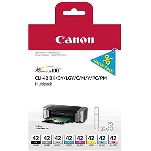 Image of Canon 6384B010 - CLI-42 8 INK MULTI PACK PRO100 PRO100S