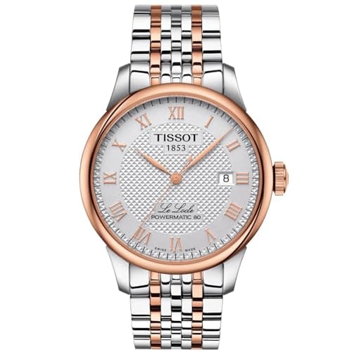 Image of TISSOT Le Locle Powermatic 80 Men's Two-Tone Watch T006.407.22.033.00