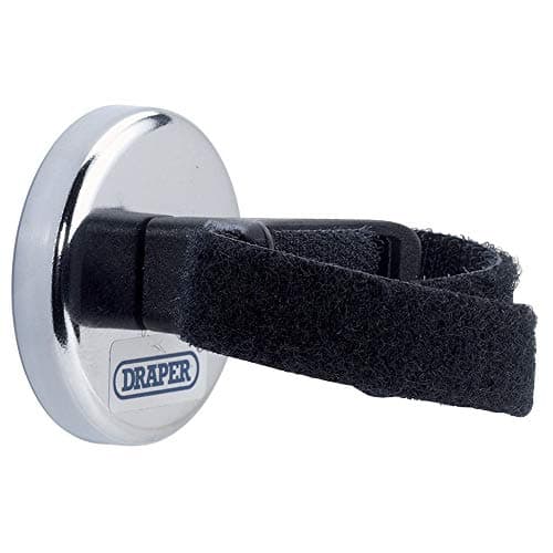 Image of Draper 50984 Magnetic Hook and Loop Holder with Strap , Blue