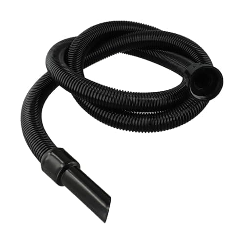 Image of Auratrove Replacement Vacuum Cleaner Hose 2.5m Compatible with for numatic HVR160-11 for henry Bagged Cylinder, Black Flexible Tube with Rotating Cuffs to Kinking