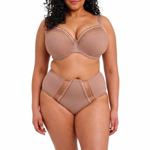 Image of Elomi womens Matilda Full Coverage Brief, Praline, 3XL Plus
