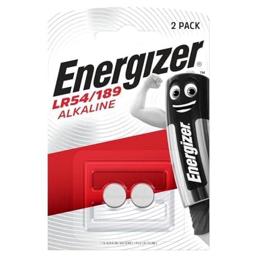 Image of Energizer LR54 Batteries (2 Pack) - 1.5V 189 Battery Type - Button Batteries - Long Lasting Alkaline Power