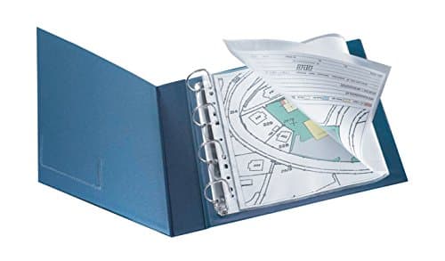 Image of Q-Connect Punched Pocket Polypropylene Top Opening A3 (Pack of 10)