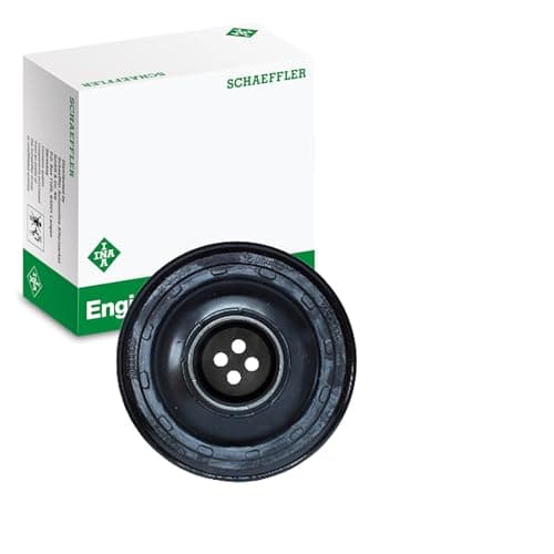Image of INA 544 0137 10 Crankshaft Pulley 168 mm for BMW 3 Touring (E91) 11238512072 8512072