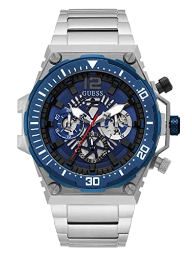 Image of GUESS Women Analog Quartz Watch with Stainless Steel Strap GW0324G1