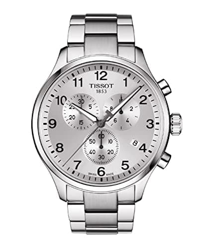 Image of Tissot 87459683 Men's Watch Analogue Quartz One Size Stainless Steel, Bracelet