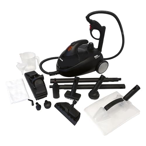 Image of Ewbank STEAMDYNAMO+ 2000W Steam Cleaner & Sanitiser, Multi-Purpose Attachments for Wallpaper Removal, Floors, Carpets, Upholstery, Kitchen Surfaces & Windows