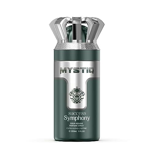Image of Success Symphony 250ml Extra Long Lasting Daily Fragrance in Luxurious Packaging with Bergamot Blackcurrant Apple Pink Pepper Jasmine Oakmoss Amber Notes